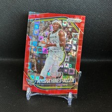 Myisha Hines-Allen #96 Red Pandora /199 Wings 2025 Panini Prizm WNBA Prerelease