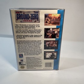 Ground Zero Texas (Sega CD, 1993) CIB Complete