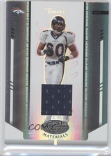 2004 Leaf Certified Materials Mirror White Materials 67/250 Rod Smith #38 0v1