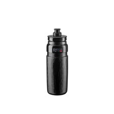 Fly Tex Cycling Water Bottle Black Ultra-Lightweight, 750ml Black, 750ml