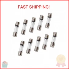 Pack of 10 F10AL Fast Blow Fuse 10 Amp 250V 5 X 20MM Glass F10AL250V 5x20mm