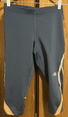 THE NORTH FACE VAPOR WICK women s athletic cropped leggings Size SP