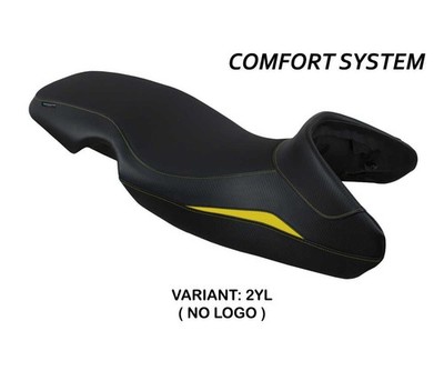 Sattelbezug Kompletter Sitz Mogan Comfort Gelb YL TPZ BMW F 650 GS 2000 2007