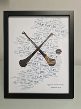 Tipperary All-Ireland Hurling Champions 2025 – Framed Tribute