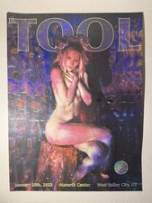 Tool Poster 1/25 2022 Maverik Center West Valley Utah Salt Lake City 442/550