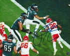 Jalen Hurts Signed Autographed Philadelphia Eagles 8x10 Photo with COA/Hologram