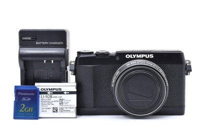 Olympus Stylus SH-3 SH3 16MP Kompakt-Digitalkamera - Schwarz [EXC++] Japan E3229