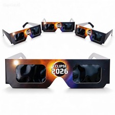 Sonnenfinsternis Brille 2026 ISO 12312-2 CE S...