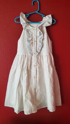 New White Janie & Jackson dress size 5. Shell: 100% Linen