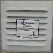 Calimaero WGQW HVAC Return Air Grille 8x8inch Aluminum Return Air Vent Cover New