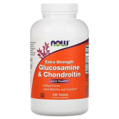 JETZT FOODS Glucosamin & Chondroitin Extra Strength (Glucosamin und Chondroi