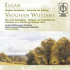 Greatest Hits of Vaughan Williams & Elgar - VERNON HANDLEY - audio cd