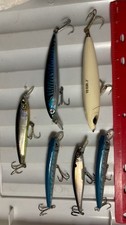 6 Saltwater Lures Trolling 1 Rapala X-Rap Sxr 14 Yo-Zuri Top Notch Ozark Trails