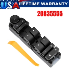 Front Driver Power Window Control Switch for Chevy Silverado GMC Sierra 07-2013