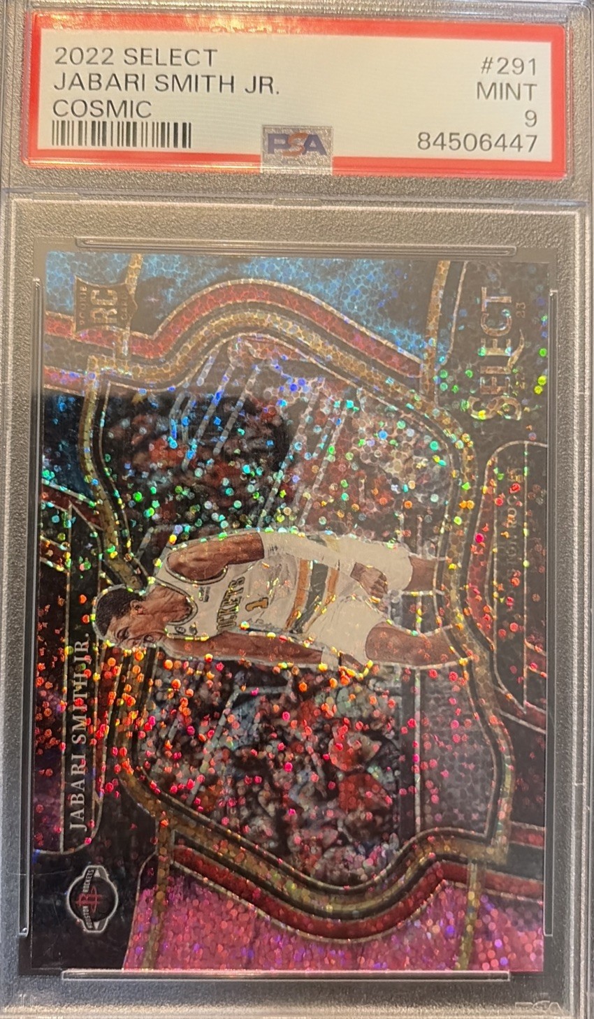 2022-23 Panini Select - Courtside Jabari Smith Jr. #291 Cosmic Prizm (RC)