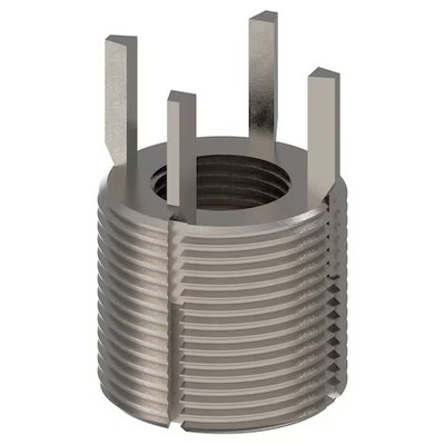 Key Locking Thread Insert, Extra Heavy Wall, 4 Keys, 3/4''-16 Int Thd Sz, 1