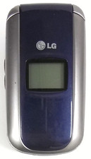 LG AX155 - Blue and Gray  Alltel  Rare Cellular CDMA Flip Phone - No Back