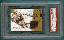2001 SP Game Used Ray Bourque Game Used Jersey #AF-BQ PSA 8.5! Bruins! POP 1!