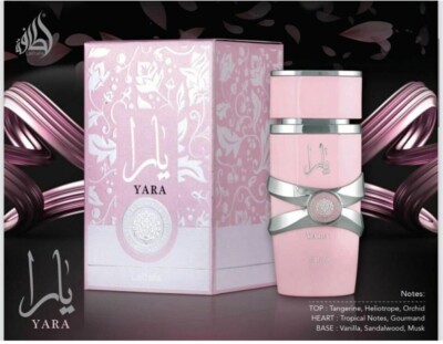 Yara Perfume By Lattafa EDP 3.4 Fl Oz 100 ML 🥇Top And Best Seller