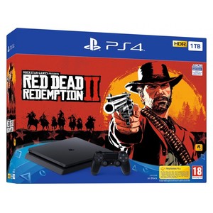 PS4 1TB + RED DEAD REDEMPTION 2 CONSOLA PLAYSTATION 4 CON JUEGO