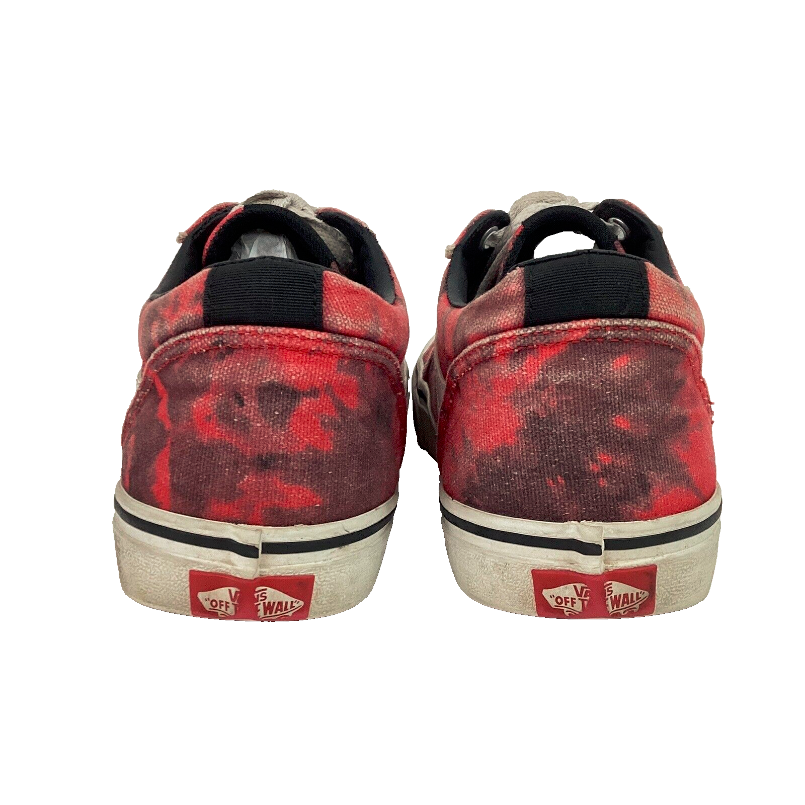 SAOLA Vans OTW Scarpe da skate basse da uomo taglia 8 5 rosse nere tie dye 500714