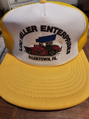 Lou Heller Enterprises  Allentown Pa Raceing Hat Cap Snapback Trucker
