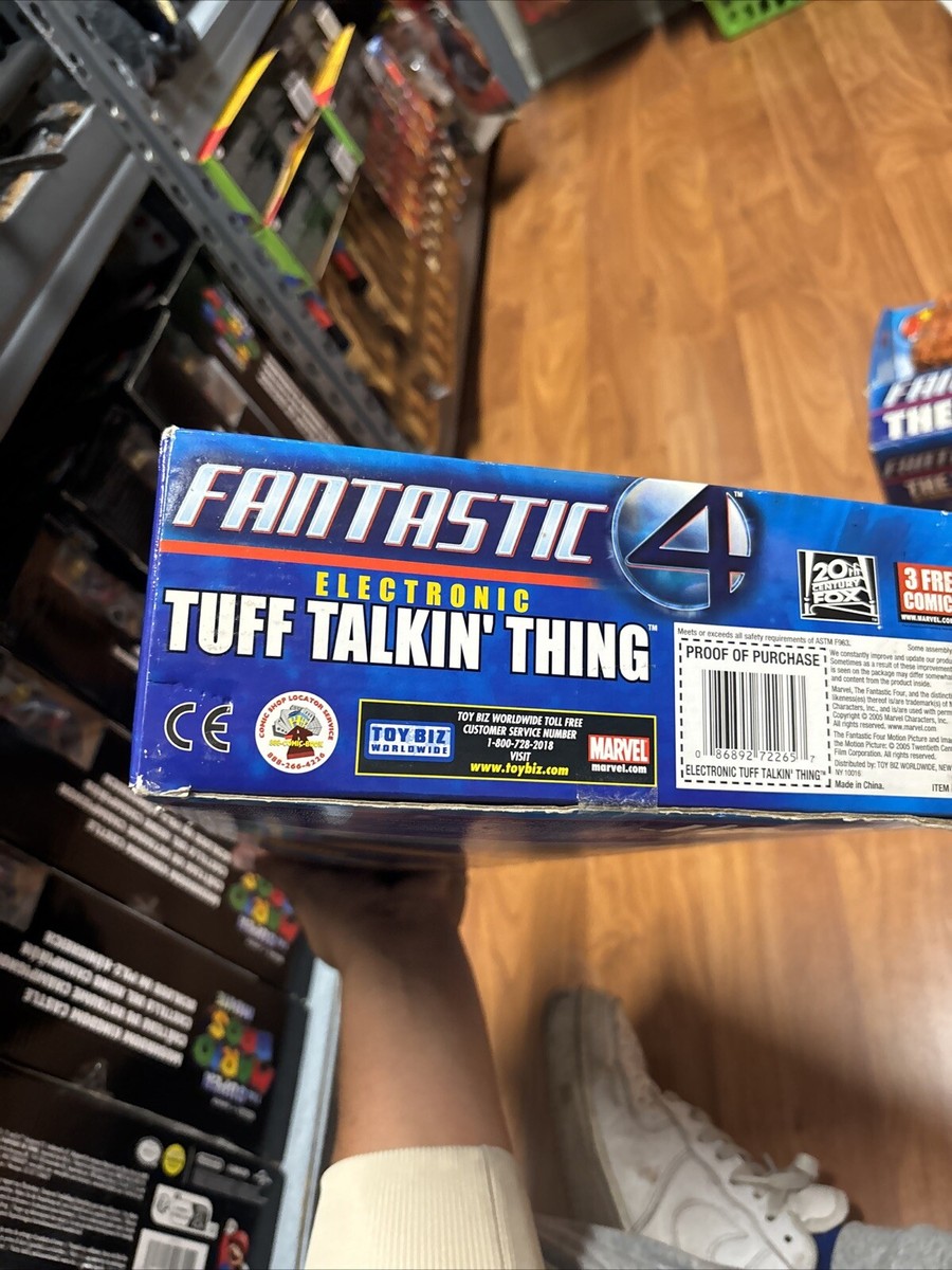 Fantastic 4 Electronic Tuff Talking Thing ToyBiz 2005 for sale
