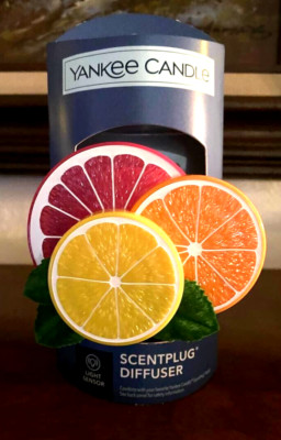 Yankee Candle SUMMER CITRUS Scent Plug In Light-up Diffuser