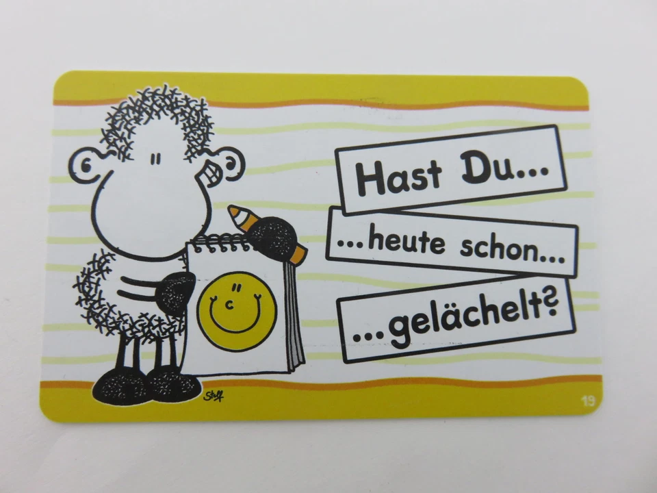 Sheepworld - Freundschaftskarte - Verschiedene Sprüche