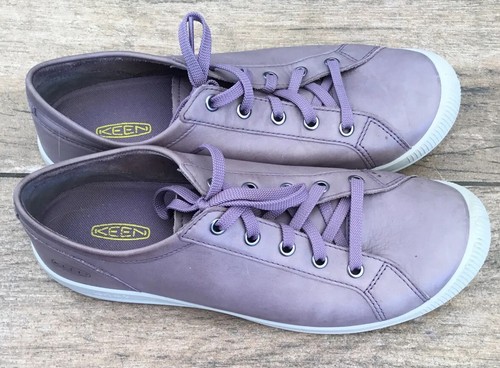 Sneakers da donna Keen in pelle taupe taglia 10M - Foto 2 di 5