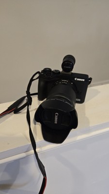Canon M6 Mark II with DC2 EVF, 5 Professional Lenses, Extra Battery Mint Cond