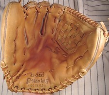 Topline Spalding 42-2452 USA 1973 Professional baseball glove LH Wonder Web