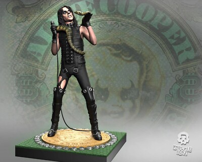 Knucklebonz Rock Iconz ALICE COOPER II SNAKE Statue LE w/Box NIB