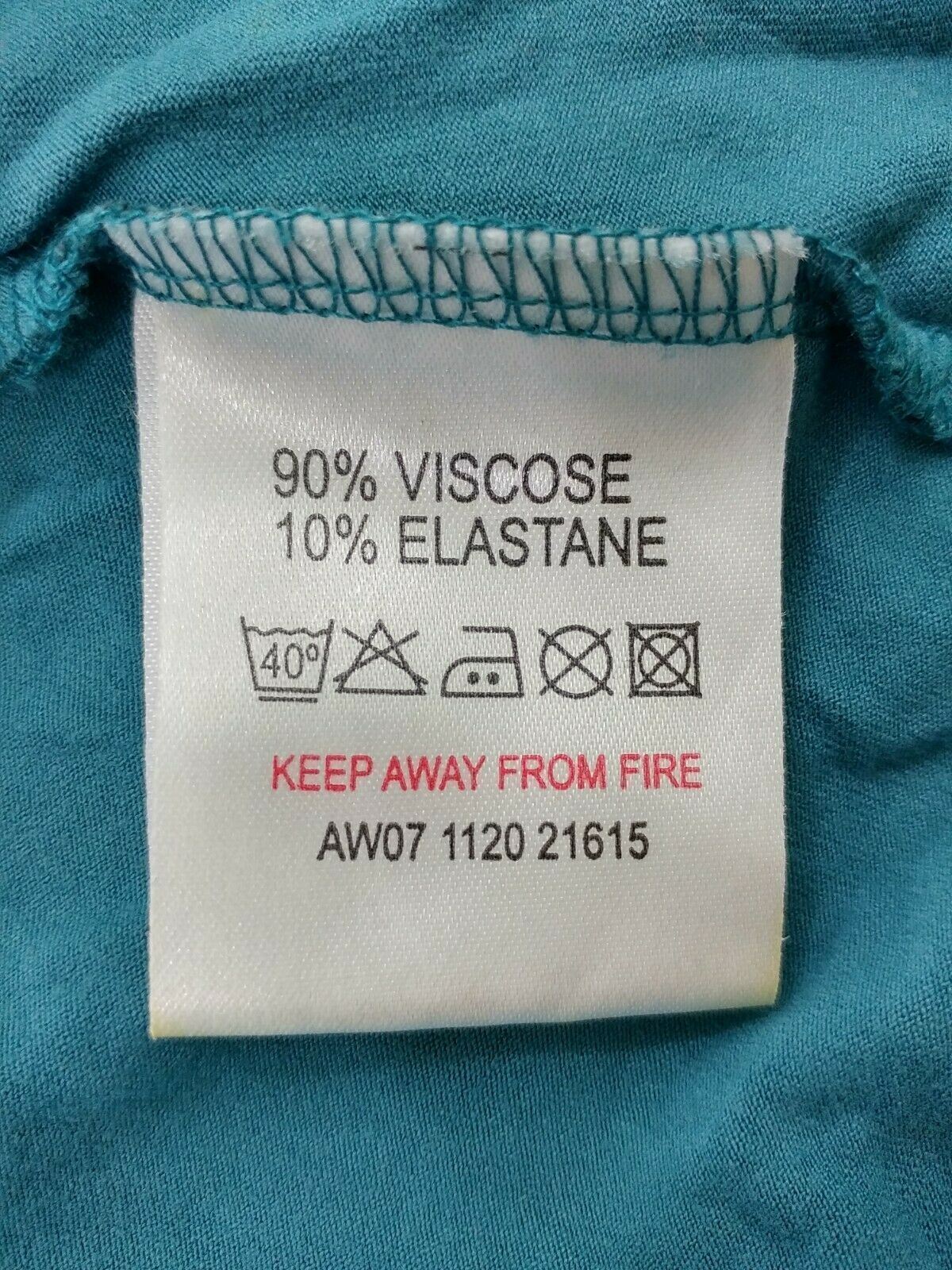 White Stuff blue black pattern Wrap Midi Dress. U… - image 8