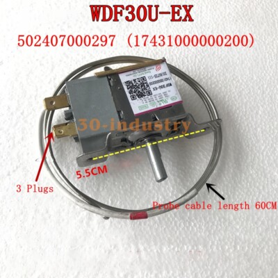 Refrigerator Thermostat WDF30U-EX 17431000000200 Freezer Switch ...
