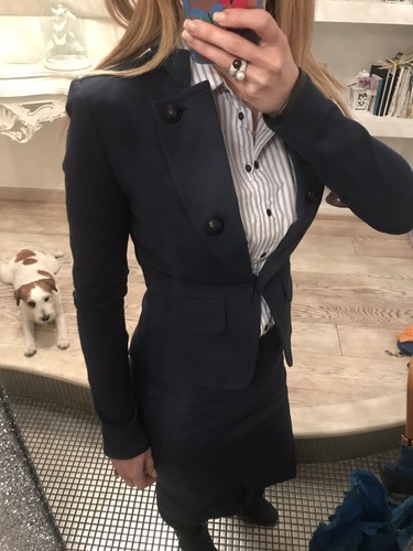 tailleur donna Pinko Blu 40 | eBay