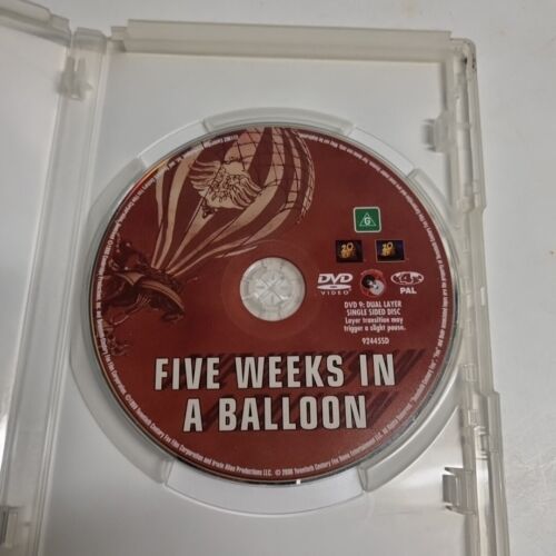 Cinco semanas en globo (DVD, 1962) Región 4 en muy buena condición - Imagen 3 de 4