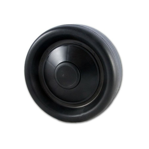 New Domed Solid Wheel For Golf Glider Electric Golf Trolley (Black