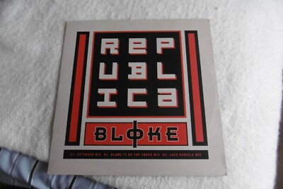Republica Bloke 12 inch vinyl