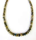 HSN Jay King Sterling Silver Graduated Labradorite Beaded Necklace  18-1/2" — photo 2