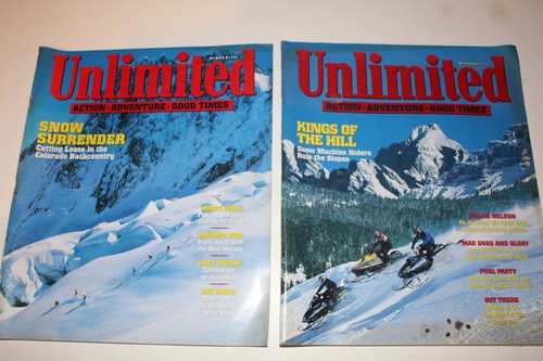 Lot (9) Unlimited - Action, Adventure & Good Times Magazine 1997-2000 - Picture 2 of 7