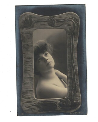 SA2177 PHOTO FANTASY VICTORIAN WOMAN NAKED SHOULDERS IN PHOTO FRAME | eBay