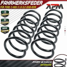 2x Federn Fahrwerksfeder Hinterachse für Ford C-Max II 1.6 2.0 2012-2015 RA6201