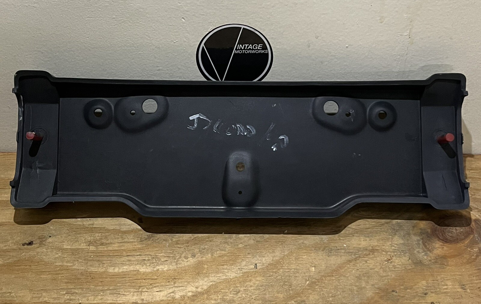 Genuine OEM 1966-99 Bentley Rolls-Royce Moulding Number Plate Narrow - UT10299pd