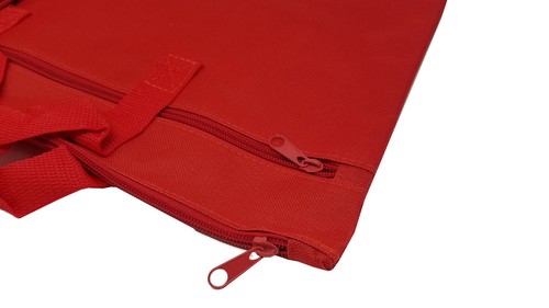2 Stück große Tragetasche mit Reißverschluss Tasche Dokumententaschen mit Griff Utensilientasche - Bild 22 von 71