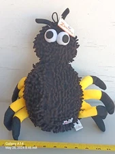 Dog Toy Zanies Halloween Freaky Squeaky Spider 11 Inch 