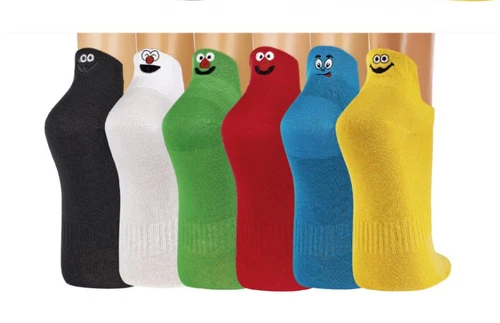 AOOWU Sneaker Socken Unsichtbar – 6 Paar, Rutschfester Silikonstreifen, Atmungsaktiv (Gr. 38-43, Unisex)