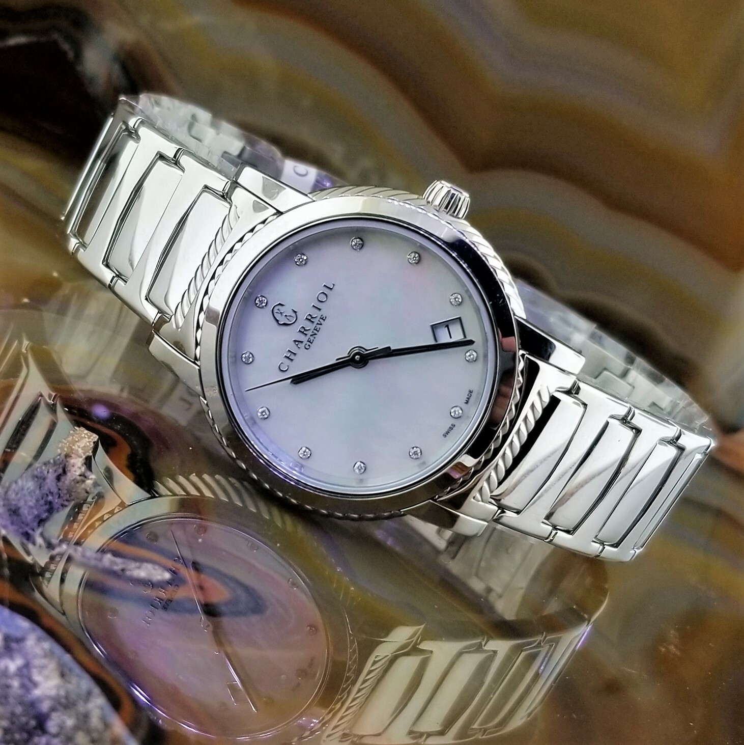 New CHARRIOL Parisii  Diamond Watch  