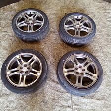 Subaru Impreza Newage 2001-2007 SET of Four 5x100 Alloy Wheels & Tyres