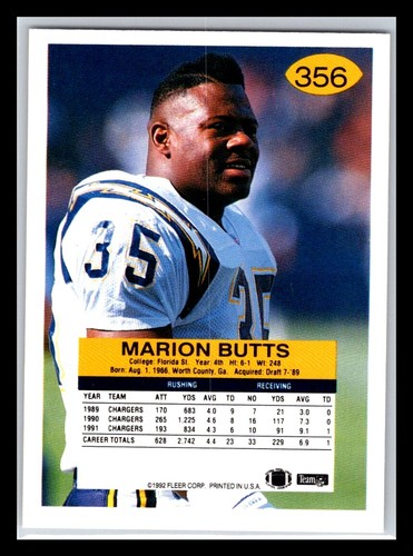 Fleer Football 1992 # 301 - 431 - ¡Elige tu tarjeta! - Imagen 112 de 262